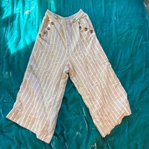 AE striped flowey pants